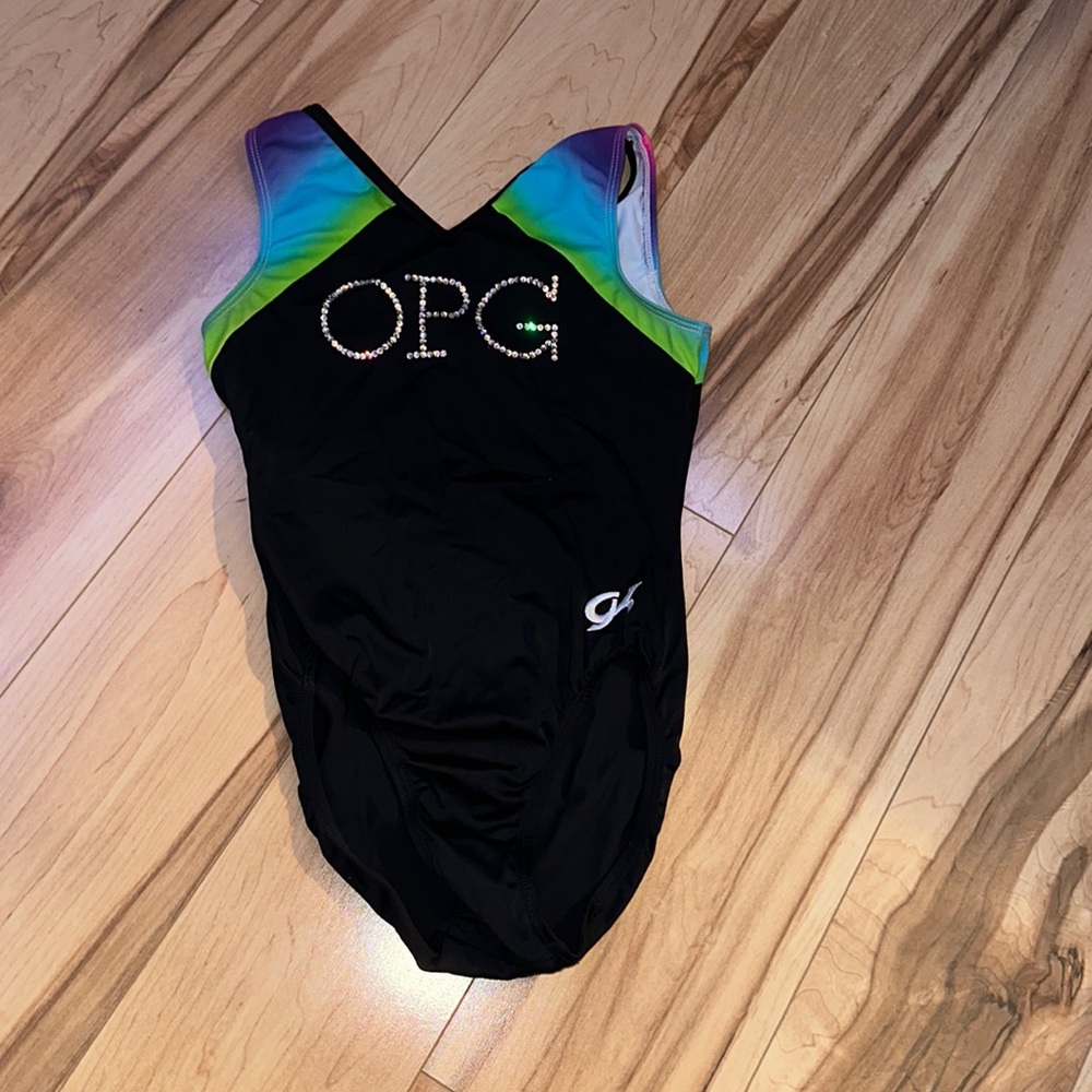 GK gymnastics leotard